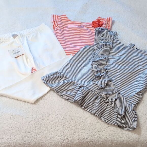 Janie And Jack And Gymboree Bundle Girls 7 - Picture 1 of 9